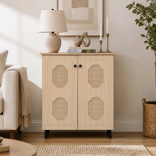 Natural shoe cabinet - natural,