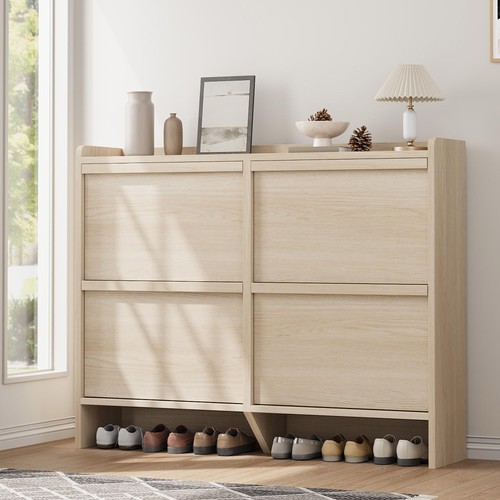 Shoe cabinet with - cabinet, flip