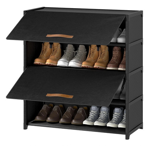 Tier shoe cabinet with - cabinet,