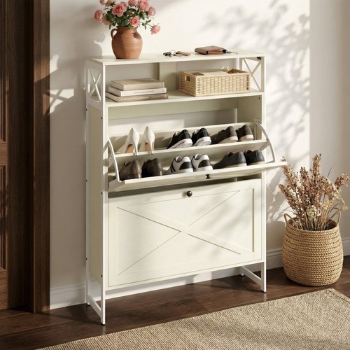 Manora wooden shoe storage - wooden,