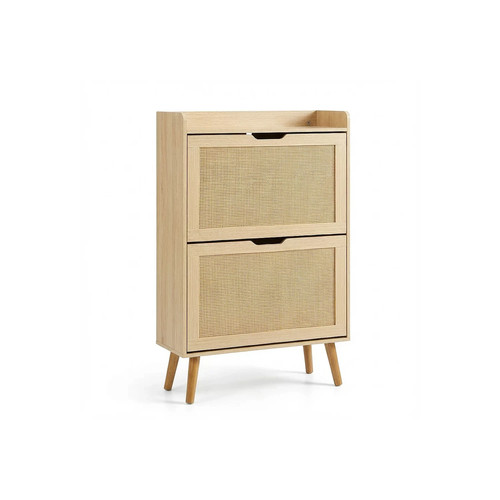 Shoe cabinet with flip - with,