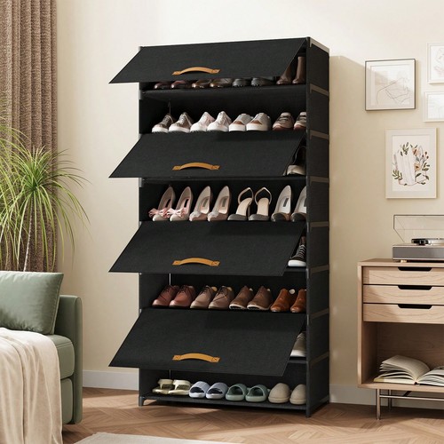 Tier shoe storage cabinet - 9,