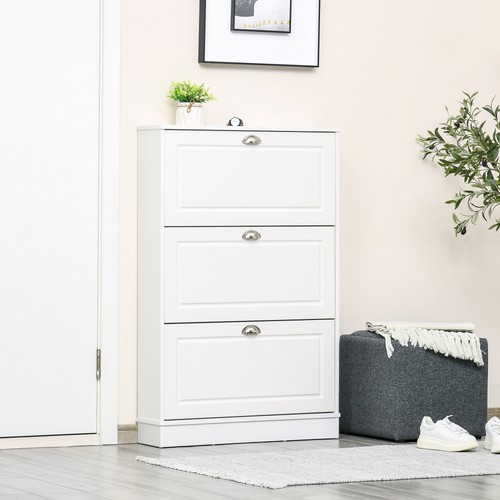 Homcom narrow shoe cabinet - homcom,