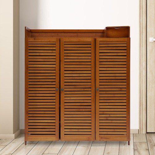 Wood shoe storage rack - storage,