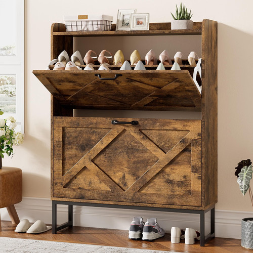 Shoe storage cabinet flip - storage, 2