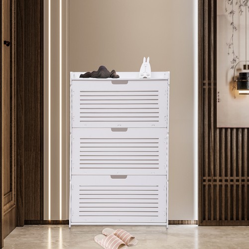 Layer shoe organizer white - shoe,