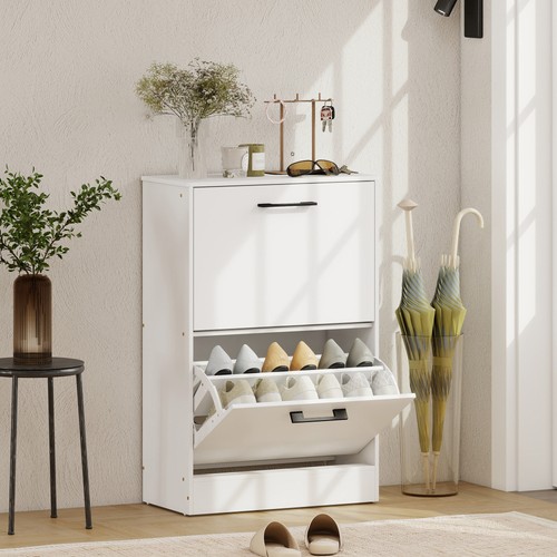 Shoe cabinet with flip - shoe,