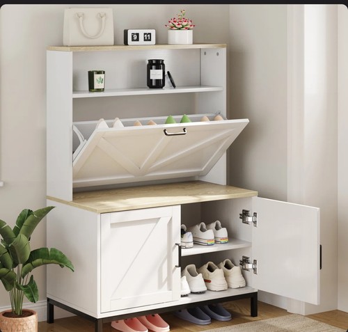 Wooden shoe cabinet - shoe,