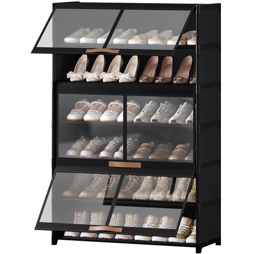 Tier shoe cabinet - shoe, with