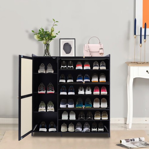 Tier shoe storage cabinet - 7-tier,