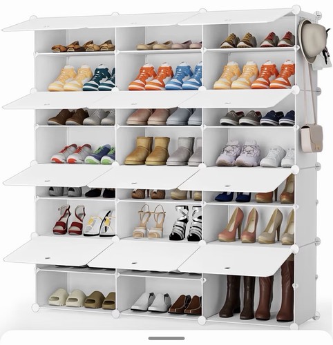 Expandable large shoe cabinet - expandable,