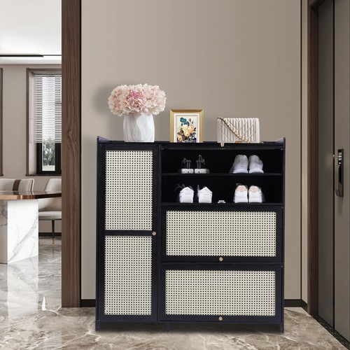 Tier shoe storage cabinet - 7-tier,