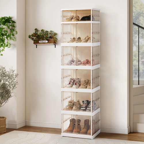 New tiers foldable shoe rack - 6,