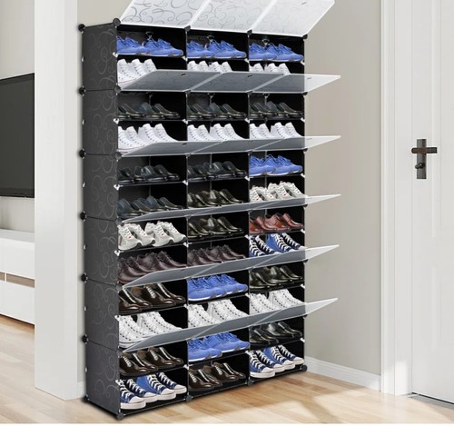 Tier pair shoe rack - 12-tier,