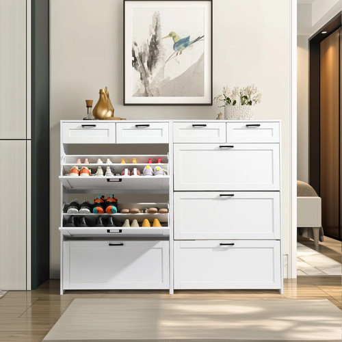 Ktaxon wooden shoe cabinet - ktaxon,