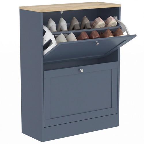 Slim shoe cabinet - slim, flip