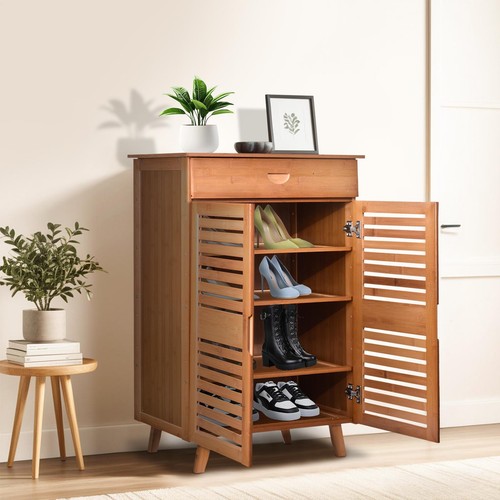 Wooden shoe cabinet storage - wooden,