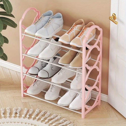 Plastic shoe rack 4 tier - pc,