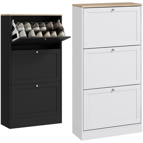 Homcom modern shoe cabinet - homcom,
