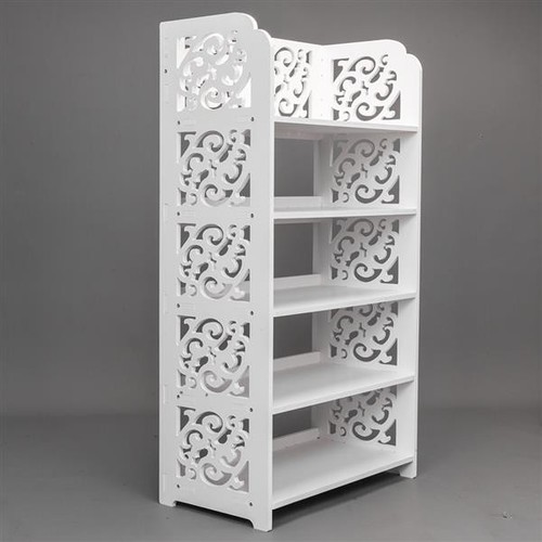 Tier white shoe rack - shoe,