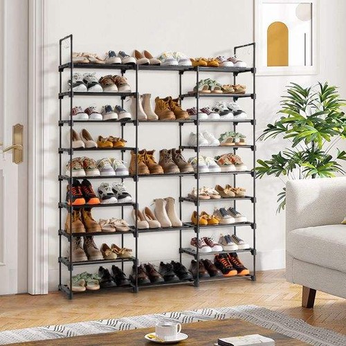 Tier shoe rack organizer - 9-tier,